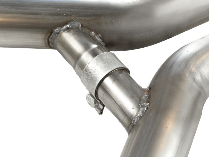 Échappement Cat-Back aFe MACHForce XP 3 pouces SS avec embouts polis 11-14 Ford Mustang GT V8 5.0L