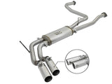 Échappement arrière de catalyseur aFe POWER Rebel Series 2-1/2 po 409 SS avec embouts polis 16-17 Nissan Titan V8 5,6 L