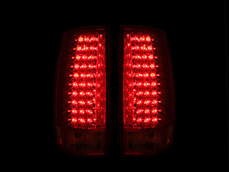 Feux arrière à LED ANZO 2007-2014 Chevrolet Suburban Noir G4