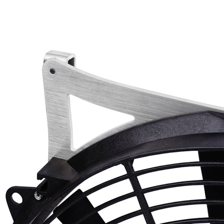 Kit de carénage de ventilateur en aluminium Mishimoto 01-06 BMW M3 E46 3.2L sans contrôleur