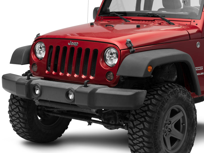 Clignotants LED ambrés Raxiom 07-18 Jeep Wrangler JK Axial Series (fumés)