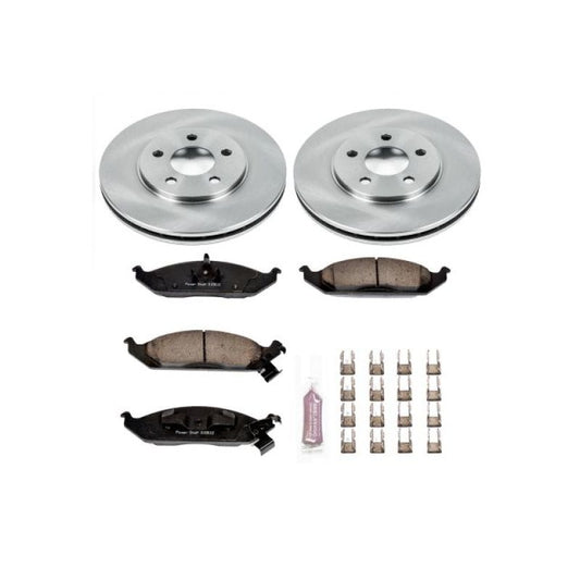 Power Stop 95-00 Chrysler Cirrus Front Autospecialty Brake Kit