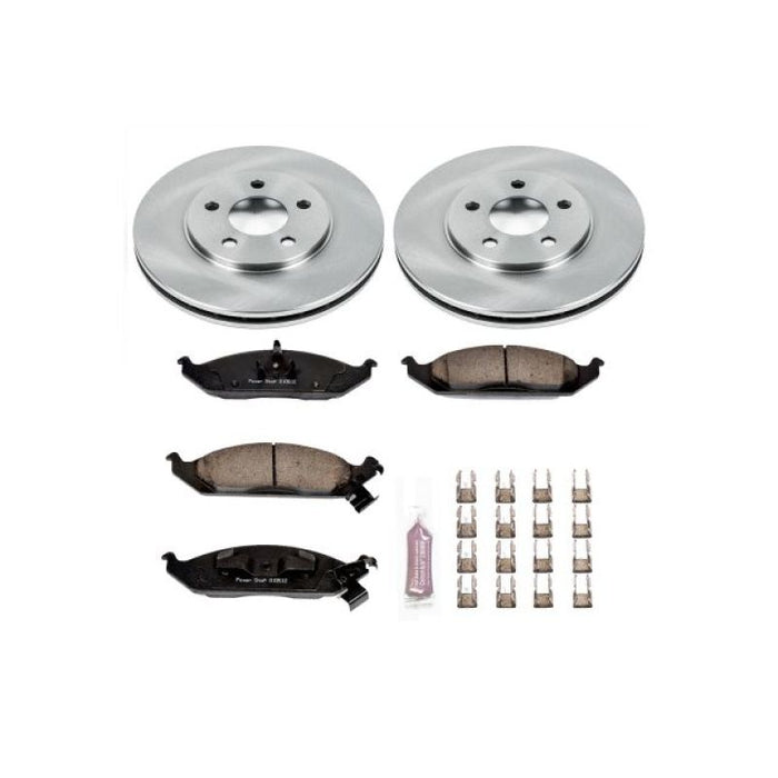 Power Stop 95-00 Chrysler Cirrus Front Autospecialty Brake Kit