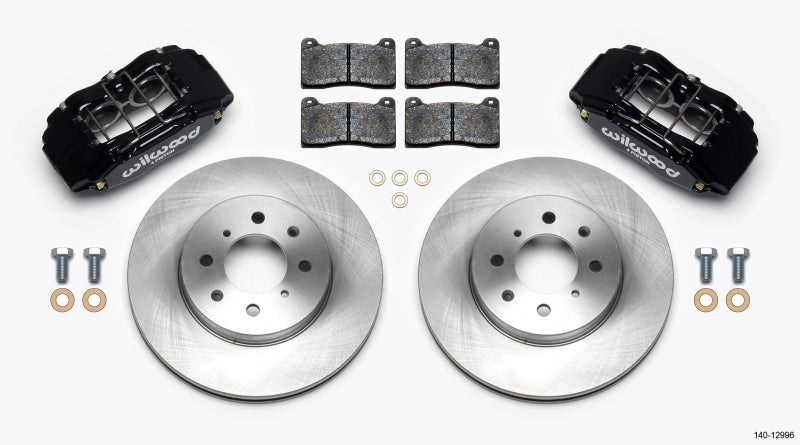 Kit d'étrier et de rotor avant Wilwood DPHA Honda / Acura avec rotor d'origine de 262 mm