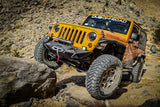 Garde-boue intérieur avant en aluminium DV8 Offroad 07-18 Jeep Wrangler JK - Noir