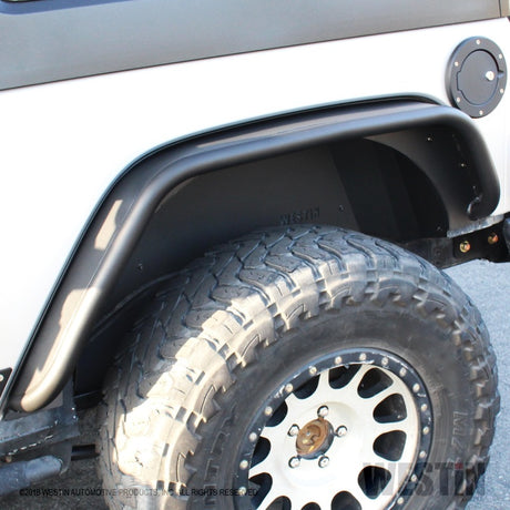 Garde-boue intérieur Westin 07-18 Jeep Wrangler JK - Arrière - Noir texturé