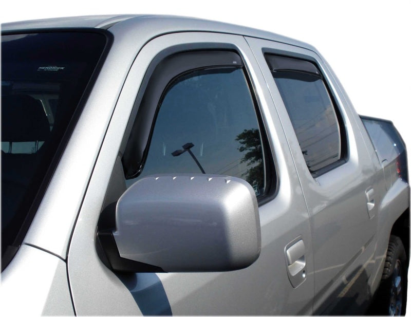 Déflecteurs de vitres avant et arrière AVS 06-14 Honda Ridgeline Ventvisor 4 pièces - Fumé