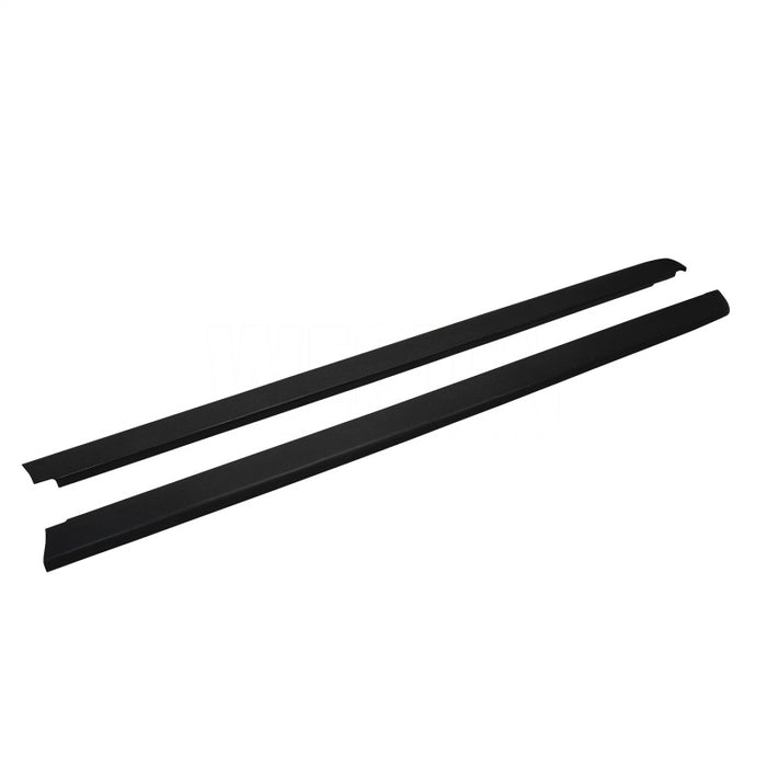 Westin 1999-2007 Chevy Silverado Classic Short Bed Wade Bedcaps lisses - Sans trous - Noir