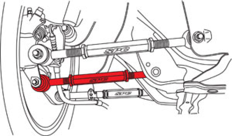 Lien latéral de carrossage inférieur SPC Performance 04-08 Acura TL / TSX