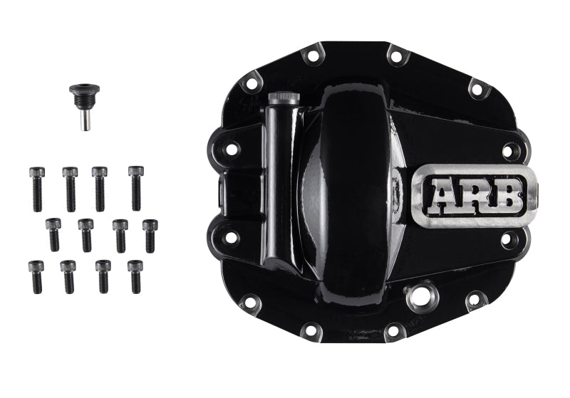 Cache différentiel ARB noir Jeep JL Rubicon avant
