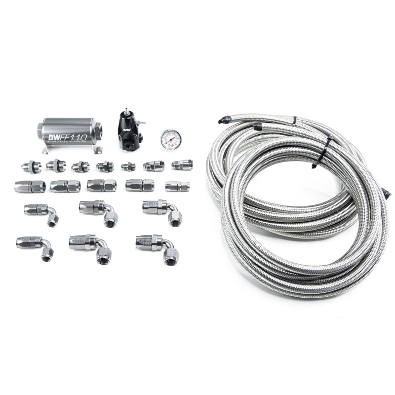 DeatschWerks 05-19 Yukon/Tahoe/Suburban DW400 Pump Module Return Plumbing Kit SS CPE