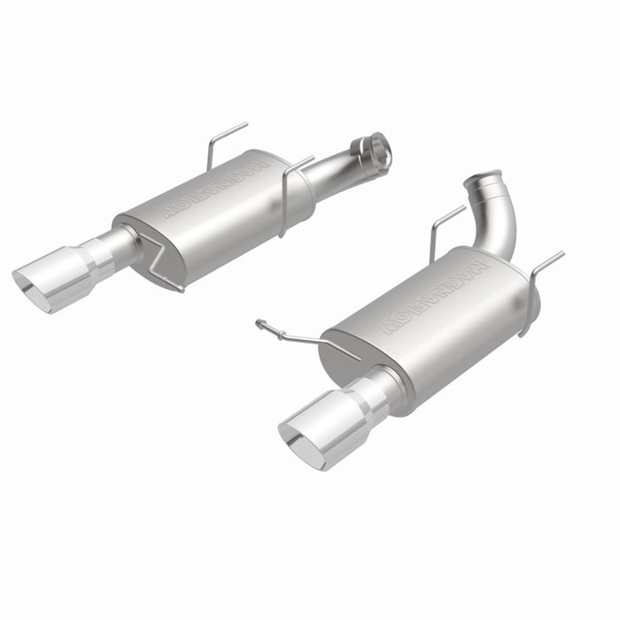 Échappement arrière hautes performances MagnaFlow 13 Ford Mustang V8 5.0L à double sortie divisée en acier inoxydable