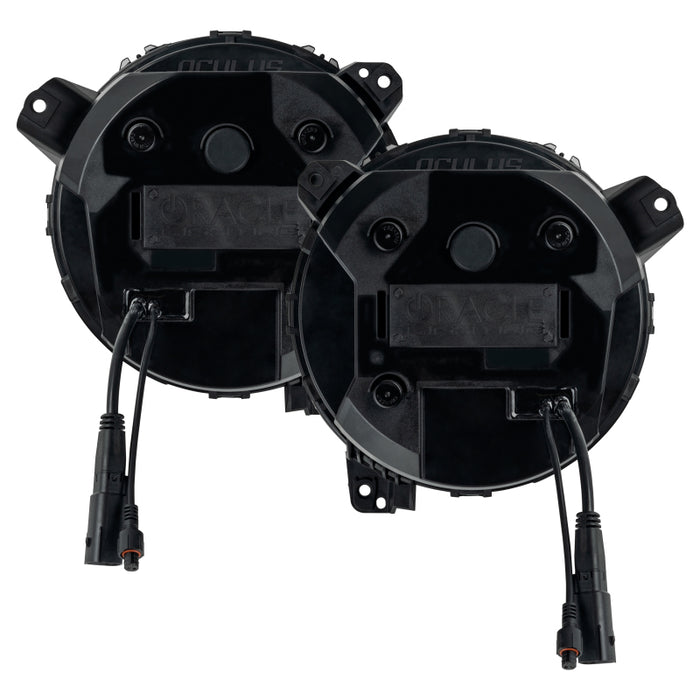 Phares projecteurs Oracle Oculus BiLED pour Jeep JL/Gladiator JT Argent satiné 5500K VOIR LA GARANTIE