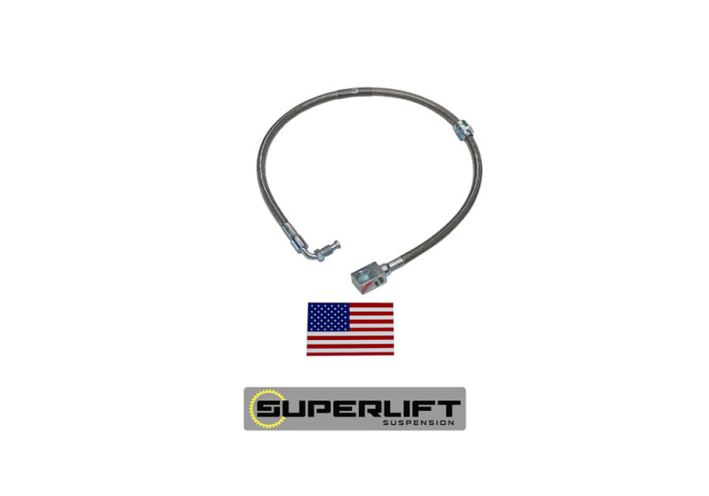 Superlift 78-79 Ford F-150/Bronco avec kit de levage 4-9 pouces (simple) Flexible de frein pare-balles