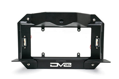 Kit de suppression de roue de secours DV8 Offroad 18-22 Jeep Wrangler JL avec supports d'éclairage
