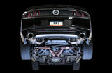 Échappement arrière AWE Tuning S197 Mustang GT - Édition Touring (embouts chromés argentés)