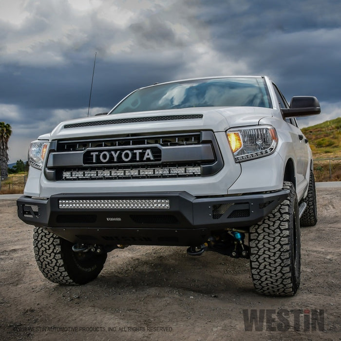 Pare-chocs avant Westin 14-21 Toyota Tundra Pro-Mod - Tex. Blk