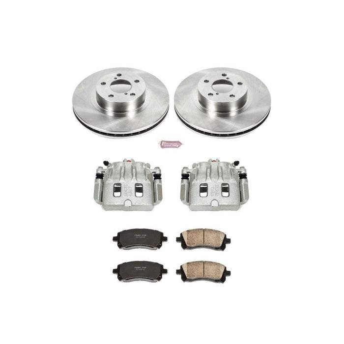 Kit de freins avant Power Stop Autospecialty avec étriers pour Subaru Forester 98-02