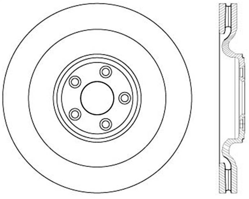 Disque de frein sport percé StopTech