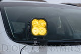 Kit de feux de fossé à DEL Diode Dynamics 18-21 Subaru Crosstrek Stage Series 2 pouces - Combo Pro jaune