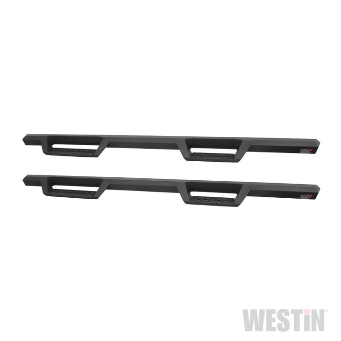 Westin/HDX 16-18 Nissan Titan XD Crew / 17-18 Titan Crew Cab Drop Nerf Step Bars - Textured Black