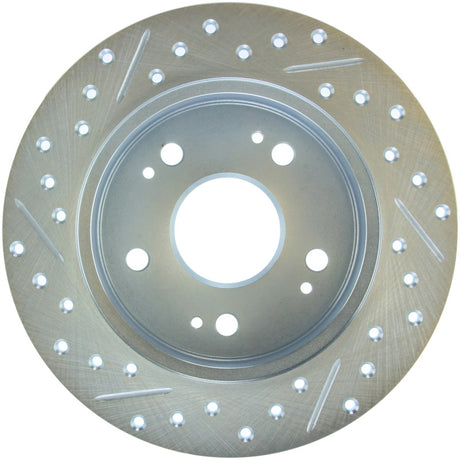 Disque de frein arrière gauche fendu et percé StopTech Select Sport 06-15 Honda Civic Si