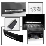 Feux de jour à LED Spyder Toyota Tundra 07-13 (look modèle XSP-X) sans interrupteur noir FL-DRL-TTU07-BK
