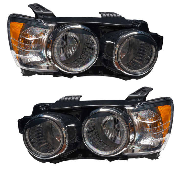 Oracle 12-15 Chevrolet Sonic Pre-Assembled SMD Headlights - ColorSHIFT w/o Controller SEE WARRANTY