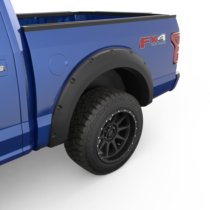 Élargisseurs d'ailes boulonnés EGR 2018 pour Ford F-150 - Ensemble - Noir mat