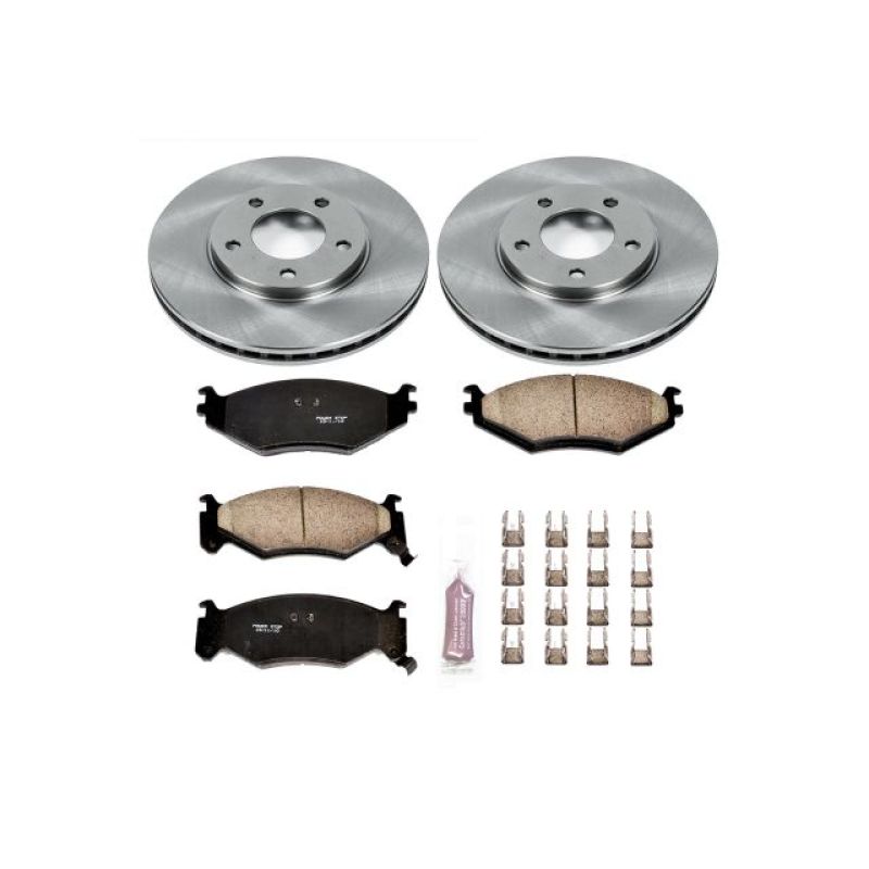 Kit de freins avant Power Stop Autospecialty pour Chrysler Town &amp; Country 91-95