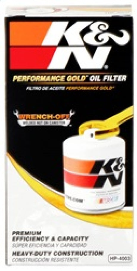Filtre à huile K&amp;N Dodge Performance Gold