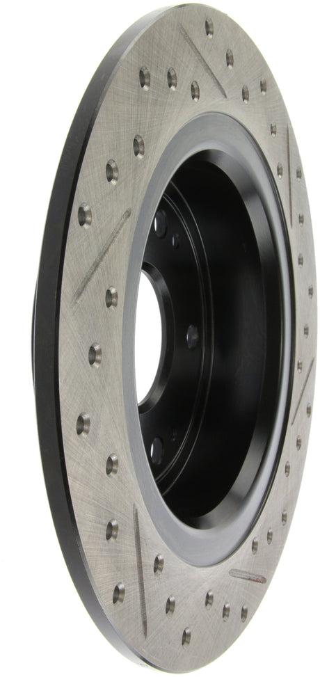 Rotor arrière droit fendu et percé StopTech pour Acura TSX 09-10 / Honda Accord Coupé 08-10 / Berline 05-10