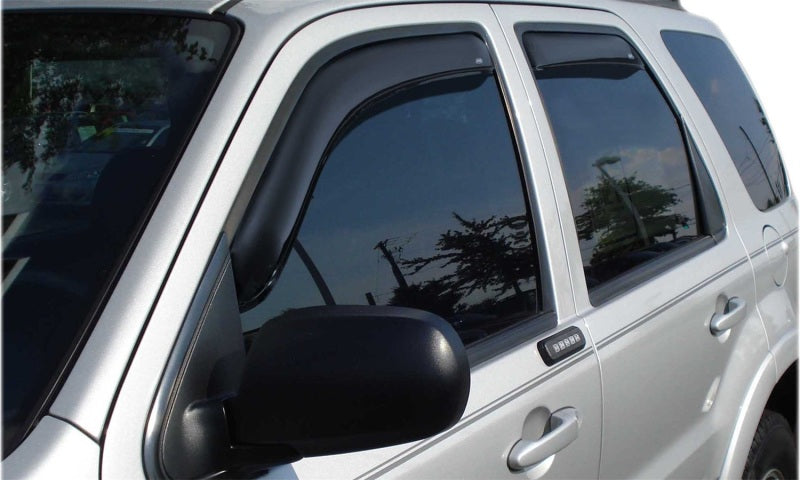 AVS 2018 Ford Expedition Ventvisor In-Channel Front & Rear Window Deflectors 4pc - Smoke