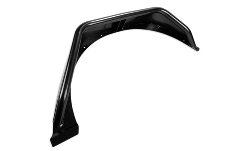 Garde-boue arrière en tube d'acier Fabtech 18-21 Jeep JL 4WD - Noir texturé