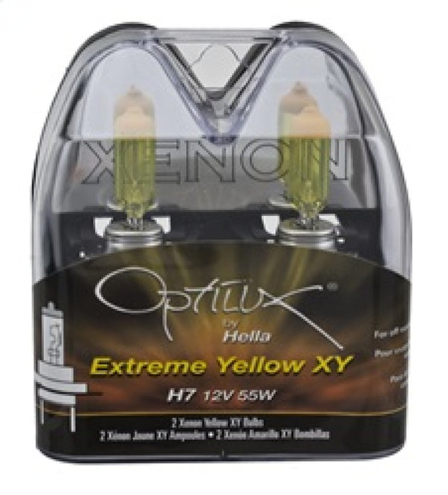 Ampoule jaune xénon Hella Optilux H7 12V/55W XY