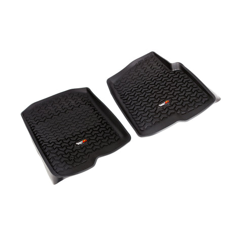 Revêtement de plancher avant Rugged Ridge noir pour Ford F-150 standard / S-Cab / S-Crew 2004-2008