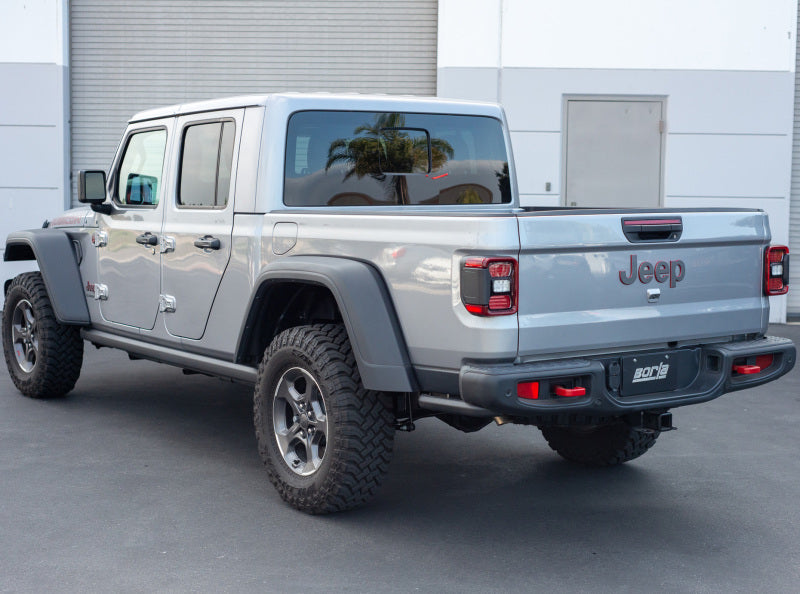 Borla 2020 Jeep Gladiator JT 3,6 L V6 AWD 2,75 pouces ATAK Climber Pointe de couverture