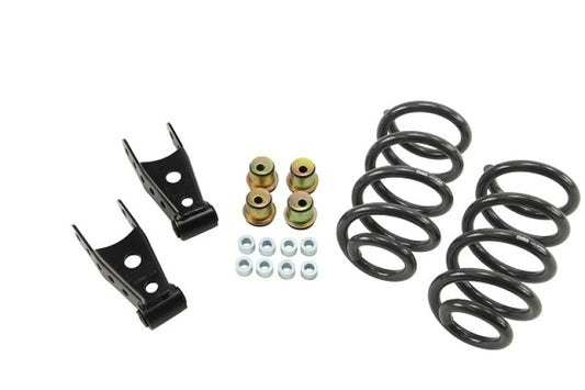 Belltech LOWERING KIT 14 Silverado/Sierra Ext/Crw Cab 2WD 1in or 2in Ft/2in or 3in Rr w/o Shocks