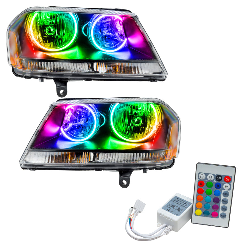 Oracle 08-14 Dodge Avenger RT SMD HL - Noir - ColorSHIFT avec contrôleur simple VOIR LA GARANTIE