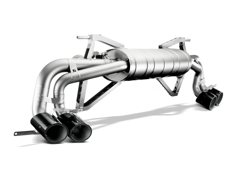 Ligne Slip-On Akrapovic 09-14 Lamborghini Gallardo LP 550-2 Coupé (Titane) (Embouts requis)