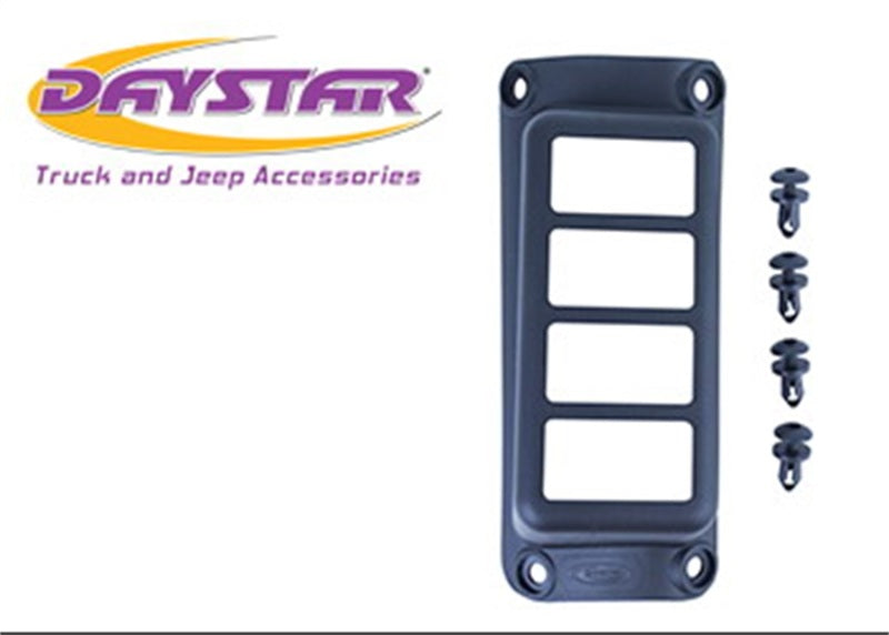 Daystar 2007-2018 Jeep Wrangler JK 2WD/4WD - Module d'interrupteurs à bascule sur montant A (interrupteurs vendus séparément)