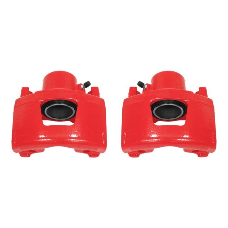 Étriers avant rouges Power Stop 92-93 Buick LeSabre sans supports - Paire