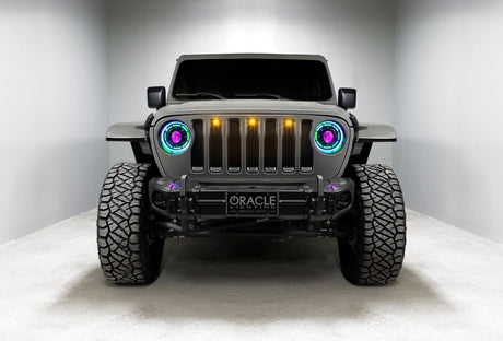 Phares projecteurs Oracle Oculus Bi-LED pour Jeep JL/Gladiator JT - ColorSHIFT 2 VOIR LA GARANTIE