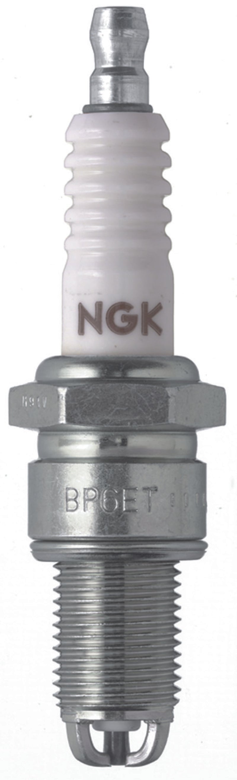 Boîte de 4 bougies d'allumage standard NGK (BP6ET)
