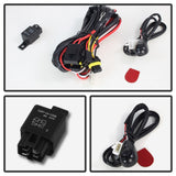 Feux antibrouillard Spyder Ford F250 F350 F450 F550 XLT 2011-2016 de style OEM avec interrupteur fumé FL-FF25011-SM