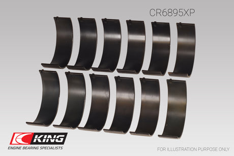 Jeu de roulements de bielle King Ford Ecoboost 3,5 L V6 (taille 0,26)
