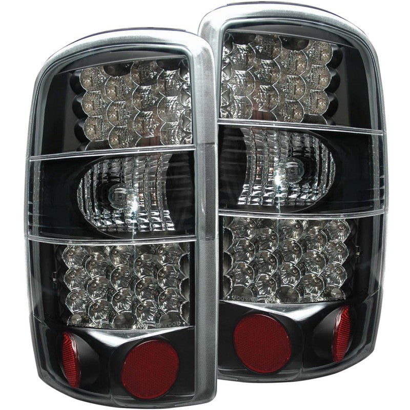 Feux arrière à LED ANZO 2000-2006 Chevrolet Suburban Noir