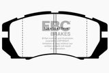 Plaquettes de frein avant EBC 95-96 Subaru Impreza 2.2 Yellowstuff