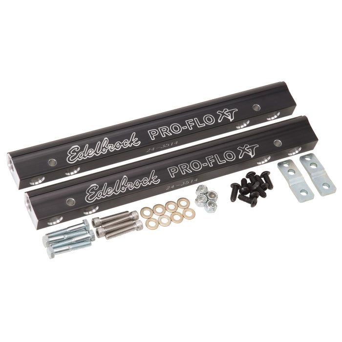 Kit de rampe d'injection Edelbrock EFI SBC Pro-Flo XT à utiliser sur l'admission 7137