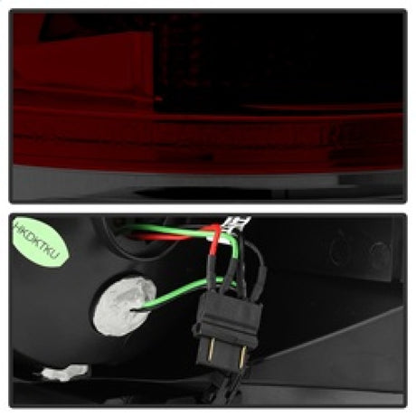 Feux arrière à LED Spyder Toyota Tundra 07-13 Rouge Fumé ALT-YD-TTU07-LED-RS